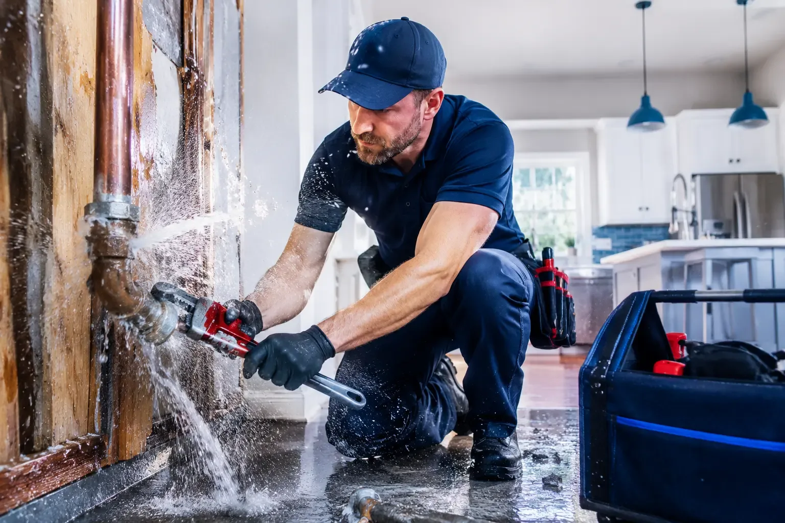 Local emergency pipe repair professionals in Helmsburg, IN